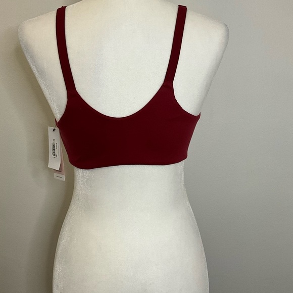 Calvin Klein Women's Bra - Rich Burgundy - Picture 6 of 8